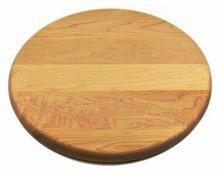 round wood cutting board